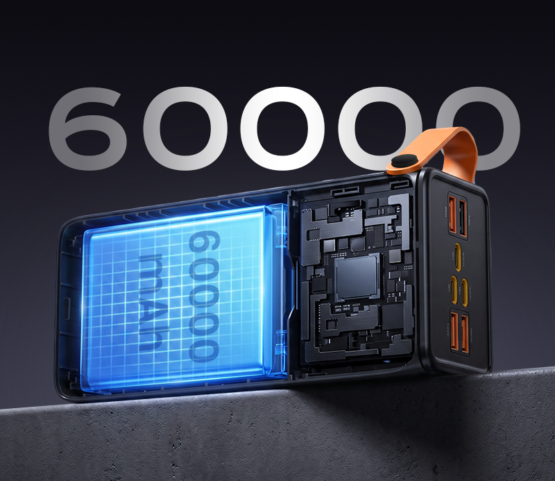 60000mAh Massive Power