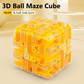 ⏳Time-Limited Special⏰Large 3D Maze Puzzle Cube – Brain Teaser, Skill-Building, Durable 🔴