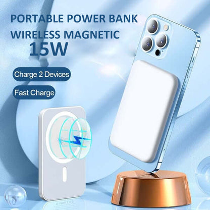 ⏳Time-Limited Special⏰15W Fast Charge Portable Wireless Magnetic Power Bank