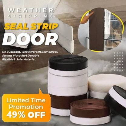 ⏳Time-Limited Special⏰5M Self‑Adhesive Door Seal Strip – Flexible, Multi‑Purpose ✨