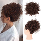 ⏳Time-Limited Special⏰Short, curly hairpiece – Chignon with elastic drawstring