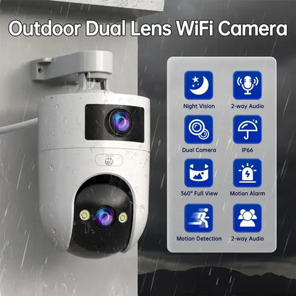 ⏳Time-Limited Special⏰Dual-Lens Security Camera – From £24.99! 360° view, human detection & color night vision. Smart home protection – stock up & save! 🏠✅