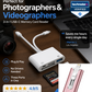⏳Time-Limited Special⏰3-in-1 USB-C Memory Card Reader . Read SD, microSD & CF cards – plug & play, fast transfer. 🔥📱