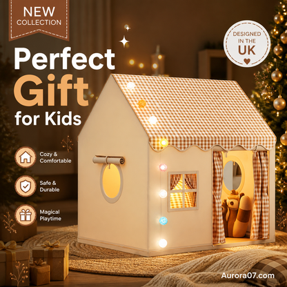 ⏳Time-Limited Special⏰Children's Play Tent Castle – Spacious & easy to set up – Breathable fabric, perfect for indoor or outdoor fun – encourages imaginative play ✨🧸