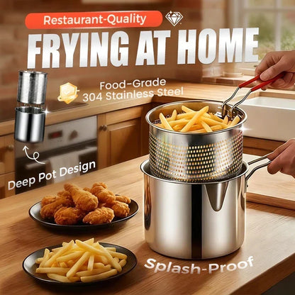 ⏳Time-Limited Special⏰304 Stainless Steel Multifuntional Fryer