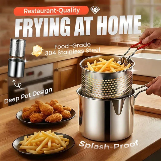 ⏳Time-Limited Special⏰304 Stainless Steel Multifuntional Fryer