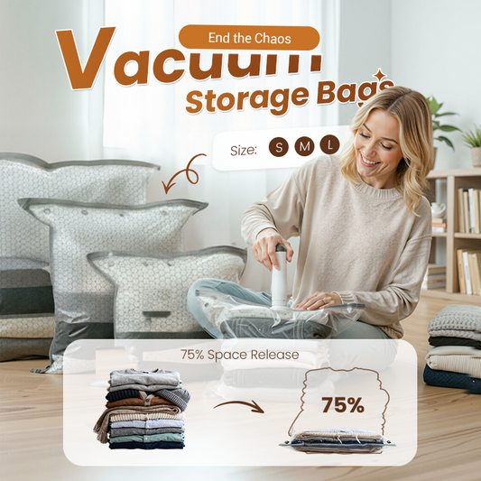 ⏳Time-Limited Special⏰Travel Vacuum Storage Bags with Portable Electric Pump