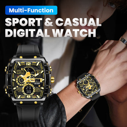 ⏳Time-Limited Special⏰LED Backlight+Stopwatch Technique🔥Multi-Function Sport & Casual Digital Watch