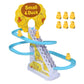 ⏳Time-Limited Special⏰Little Duck Climbing Stair Toy – Musical Lights, Automatic Climbing & Endless Toddler Fun 🦆🎵