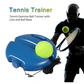 ⏳Time-Limited Special⏰Rebound Tennis Trainer Kit with Stable Weighted Base – Adjustable Elastic Rope Self Practice Tennis Training Tool, Portable Solo Tennis Swing Accuracy Trainer for Indoor Outdoor Backyard