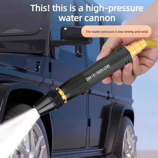 ⏳Time-Limited Special⏰Home high-pressure car wash water gun with booster nozzle and hose, a must-have for watering plants and vegetables, and car washing.1
