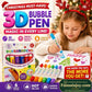 ⏳Time-Limited Special⏰Magic Pen – Draw 3D with one stroke!🎄 DIY Bubble Popcorn Drawing Pens