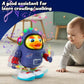 ⏳Time-Limited Special⏰Dancing Space Duck Toy - Interactive LED Light & Music with Solar Sensor for Fun Cosmic Dance Moves 🌟🚀