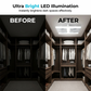 ⏳Time-Limited Special⏰2-in-1 LED Ceiling Fan Light – Dual Cooling, Ultra Bright, Tool-Free Install