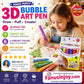 ⏳Time-Limited Special⏰Magic Pen – Draw 3D with one stroke!🎄 DIY Bubble Popcorn Drawing Pens& Buy 3 Pay 2 🔥