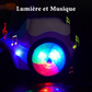 ⏳Time-Limited Special⏰Light‑up stunt trike with music and a removable doll — 360° spinning wheels, colorful lights, and endless fun for little riders. 🎶