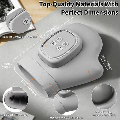 ⏳Time-Limited Special⏰Soothe Tired Hands & Wrists – Air Compression Massager with 3 Modes, 5 Intensities & Auto Timer.