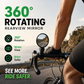 ⏳Time-Limited Special⏰360° Rotating Rearview Mirror – Clear view behind, no more neck twisting. Fits bikes, e‑bikes & motorcycles. Tool‑free silicone strap! 🛡️✨