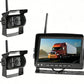⏳Time-Limited Special⏰7″ Wireless Backup Camera System – Stable 2.4G signal, 12V‑24V. Perfect for trucks & RVs. 🛡️✨