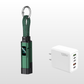 ⏳Time-Limited Special⏰4-in-1 Charging Cable with Digital Display & Keychain – Fast-Charging, Kink-Resistant & Compact