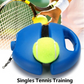 ⏳Time-Limited Special⏰Rebound Tennis Trainer Kit with Stable Weighted Base – Adjustable Elastic Rope Self Practice Tennis Training Tool, Portable Solo Tennis Swing Accuracy Trainer for Indoor Outdoor Backyard