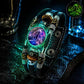 ⏳Time-Limited Special⏰Glow-in-the-dark leather zodiac sign bracelet for men and women (6.9/8.1 inches)♑️