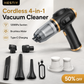 ⏳Time-Limited Special⏰ Cordless 4-in-1 Car Vacuum – 12000Pa Suction 💨