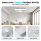 ⏳Time-Limited Special⏰2-in-1 LED Ceiling Fan Light – Dual Cooling, Ultra Bright, Tool-Free Install