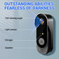 ⏳Time-Limited Special⏰Wireless doorbell camera: 1080P, 170° angle, 4.3-inch screen, IPX65 outdoor waterproof rating, night vision