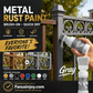 ⏳Time-Limited Special⏰Refresh paint surfaces in one simple spray!✨🏠Water-Based Metallic Silver Paint with Built-in Brush💥👍