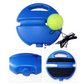 ⏳Time-Limited Special⏰Rebound Tennis Trainer Kit with Stable Weighted Base – Adjustable Elastic Rope Self Practice Tennis Training Tool, Portable Solo Tennis Swing Accuracy Trainer for Indoor Outdoor Backyard