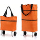⏳Time-Limited Special⏰2-in-1 Foldable Shopping Cart – Carry More, Roll Easier