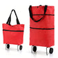 ⏳Time-Limited Special⏰2-in-1 Foldable Shopping Cart – Carry More, Roll Easier