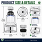 ⏳Time-Limited Special⏰360° Rotating Faucet Filter – splash-proof & multi-layer filtered. Fits kitchen taps, purifies water, stops splashing. Cleaner sink, safer water! ✅✨