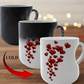 ⏳Time-Limited Special⏰Color Changing Heart Handle Ceramic Mug for Valentine's Day ☕