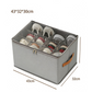 ⏳Time-Limited Special⏰Fabric Shoe Organizer Storage Box – Foldable, Large Capacity, Dustproof & Breathable for Closet & Bedroom 🧺✨