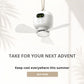 ⏳Time-Limited Special⏰Rechargeable Ceiling Fan with LED Light – Cool & Bright Anywhere ✨