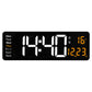 ⏳Time-Limited Special⏰16" Large Digital Clock with Temperature, Date, Auto DST, Night Light, Auto Brightness Dimmer