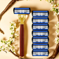⏳Time-Limited Special⏰Men's 7-Layer Blades Razor – 50% OFF! Ultra-close shave, smooth glide, less irritation – 7 precision blades for the perfect shave. 🔥✨