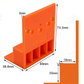 ⏳Time-Limited Special⏰Wardrobe Cabinet Side Filler Panel Installation Locator and Stepped Positioning Plate for Precise Hole Alignment
