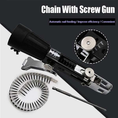 🔥2026 New Arrival🔥Automatic chain nail gun adapter for drills