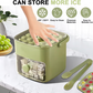 ⏳Time-Limited Special⏰Essential for summer🥤🧊 Ice Cube Maker with Storage – 48 cubes at once, leak‑proof lid. Stackable, saves space. Includes ice scoop & tong.