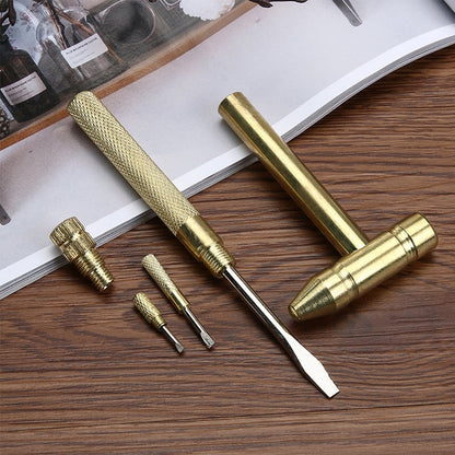 ⏳Time-Limited Special⏰6 in 1 Mini Hammer and Screwdriver Hand Tools Set