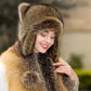 ⏳Time-Limited Special⏰Raccoon Tail Fur Parent-Child Plush Hat