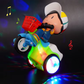 ⏳Time-Limited Special⏰Light‑up stunt trike with music and a removable doll — 360° spinning wheels, colorful lights, and endless fun for little riders. 🎶
