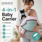 ⏳Time-Limited Special⏰4-in-1 Breathable Baby Carrier – 0-36 Months, Front/Back/Facing In/Out – Hands-Free Comfort for Parent & Baby! ✨