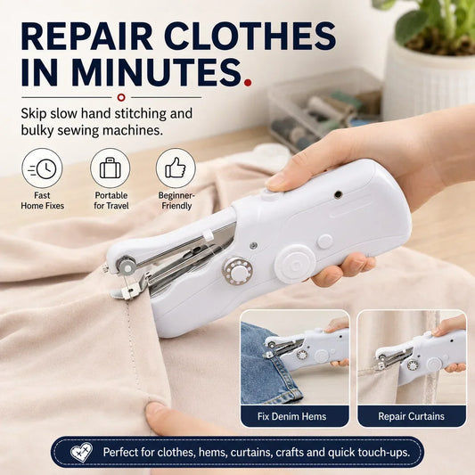 ⏳Time-Limited Special⏰Mini Electric Sewing Machine – Lightweight, Portable & Easy to Use! ✨