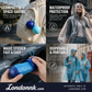 ⏳Time-Limited Special⏰Mini Ball Shape Disposable Raincoat – Ultra‑compact ball packaging fits in any bag, purse or glove box. Waterproof & easy to use – always ready for sudden showers! 🌧️✨