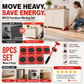 ⏳Time-Limited Special⏰ Furniture Moving System – lift & slide up to 800 lbs, 360° rotation, floor-friendly pads. Move heavy furniture easily by yourself! 🛡️💪