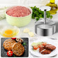 ⏳Time-Limited Special⏰Manual Meat Press for Burger Patties – 304 Stainless Steel, Dishwasher Safe & Non-Stick ✨